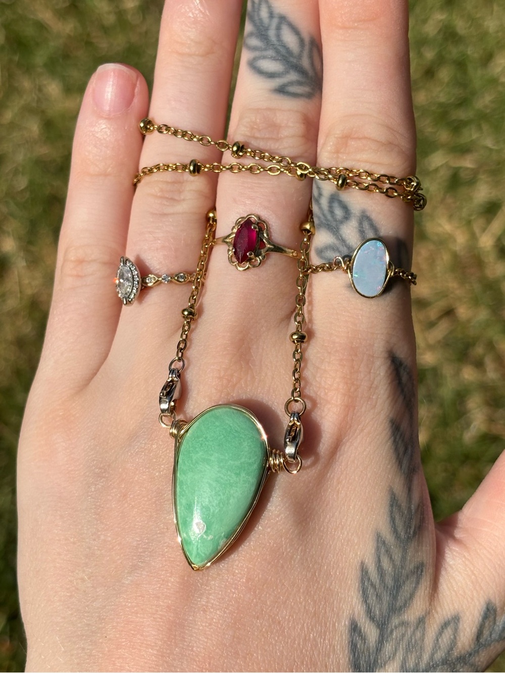 Veracite interchangeable necklace